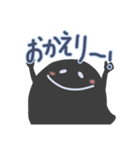 日常会話手書き文字スタンプ（おばけver.）（個別スタンプ：25）