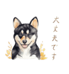 柴犬の生活対話（個別スタンプ：14）