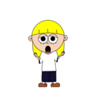 pupu girl.（個別スタンプ：5）
