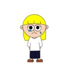 pupu girl.（個別スタンプ：8）