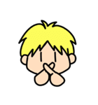 Be Friends -シンプルでいい-（個別スタンプ：18）