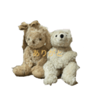 しろくま＆野うさぎ（個別スタンプ：7）