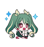 チャイナメイド その1（個別スタンプ：3）