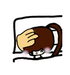 乱暴なすず本 恋愛⑨の4（個別スタンプ：2）
