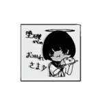 堕天使ボブ天使ちゃん。（個別スタンプ：8）