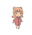 パジャマの可愛いおんなのこ。（個別スタンプ：7）