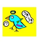 天使の歌う鳥の言葉（個別スタンプ：4）