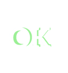 日常で使う文字です（個別スタンプ：2）