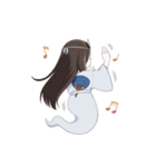 夏の幽子さん（個別スタンプ：5）