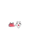 めんだこちゃんとクリオネちゃん（個別スタンプ：24）