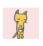 ねむいねこ 文字なし（個別スタンプ：5）