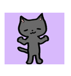 ねむいねこ 文字なし（個別スタンプ：16）