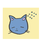 ねむいねこ 文字なし（個別スタンプ：27）