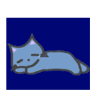 ねむいねこ 文字なし（個別スタンプ：32）