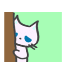 ねむいねこ 文字なし（個別スタンプ：34）