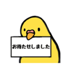 ひばの木とインコ（個別スタンプ：17）