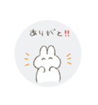 もるもるうさぎ（個別スタンプ：8）