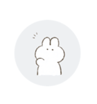 もるもるうさぎ（個別スタンプ：9）