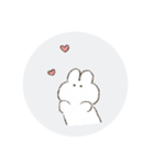 もるもるうさぎ（個別スタンプ：10）