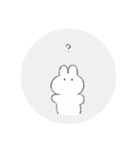 もるもるうさぎ（個別スタンプ：14）