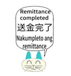 日本語、英語、フィリピン語 40枚（個別スタンプ：28）