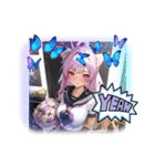 Lana girl's 白雪ラナ stamp（個別スタンプ：3）