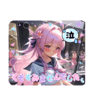 Lana girl's 白雪ラナ stamp（個別スタンプ：4）
