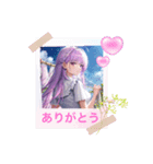 Lana girl's 白雪ラナ stamp（個別スタンプ：5）