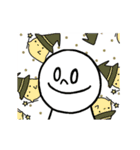 動く文字なしlineフレンズスタンプ（個別スタンプ：24）