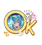 Lana girl's 今井リルハ stamp（個別スタンプ：6）