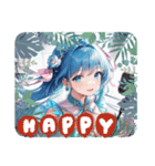 Lana girl's 今井リルハ stamp（個別スタンプ：8）