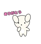 しろぱんのお友達 うさぎ vol.1（個別スタンプ：8）