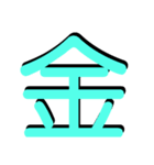 便利な数字.曜日③日程用 シンプル桃大文字（個別スタンプ：17）