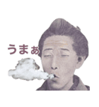 タバコ吸お【たばこ・煙草・シュール】（個別スタンプ：19）