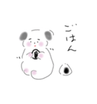 白イヌちゃん（個別スタンプ：6）