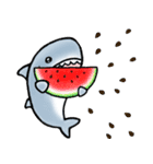 生活感のあるサメ8〜夏のサメ〜（個別スタンプ：35）