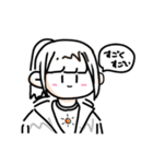 おてんきがーるず（個別スタンプ：3）