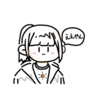 おてんきがーるず（個別スタンプ：4）