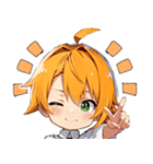 みっとんず ちびキャラスタンプ（個別スタンプ：1）