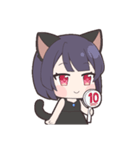 猫のニアの一日（個別スタンプ：10）