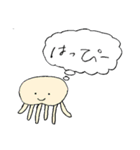 ゆるい海月（個別スタンプ：6）