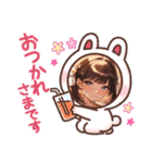 ことみちゃん stamp 2（個別スタンプ：5）