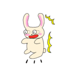 のほほんべにほっぺうさぎ2（個別スタンプ：3）