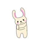 のほほんべにほっぺうさぎ2（個別スタンプ：4）