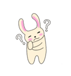 のほほんべにほっぺうさぎ2（個別スタンプ：5）
