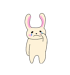 のほほんべにほっぺうさぎ2（個別スタンプ：6）