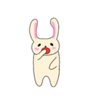 のほほんべにほっぺうさぎ2（個別スタンプ：9）