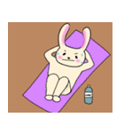 のほほんべにほっぺうさぎ2（個別スタンプ：19）