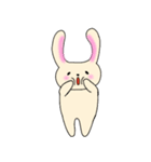 のほほんべにほっぺうさぎ2（個別スタンプ：21）