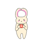 のほほんべにほっぺうさぎ2（個別スタンプ：28）